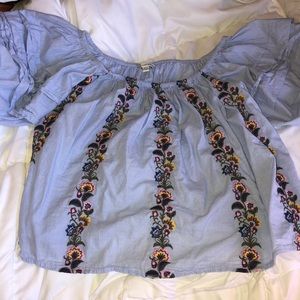 AMERICAN EAGLE: Off The Shoulder Top